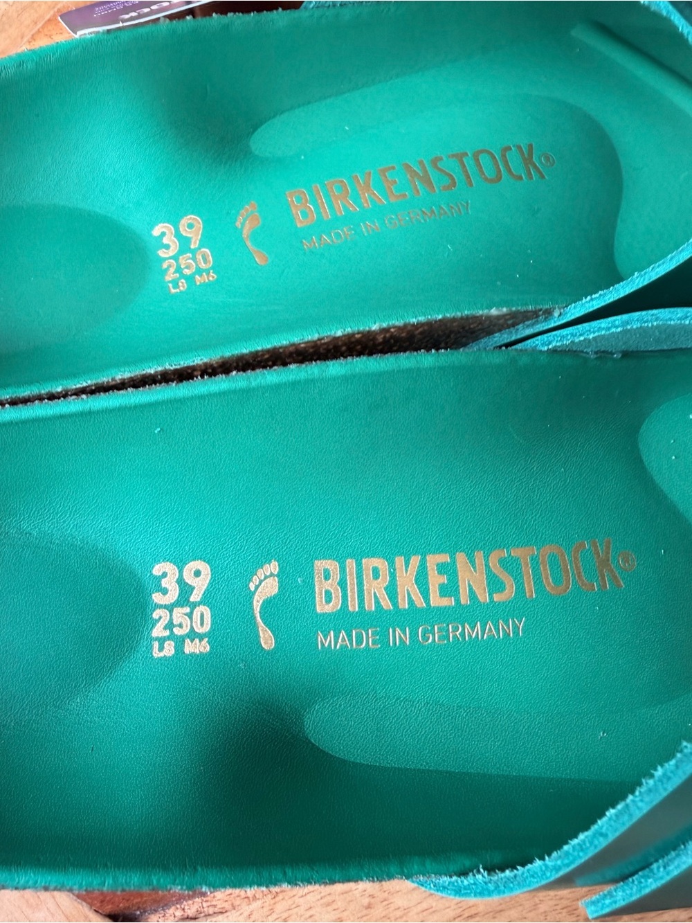 Birkenstock Madrid Big Buckle Digital Green NWT $150 - Picture 14 of 15